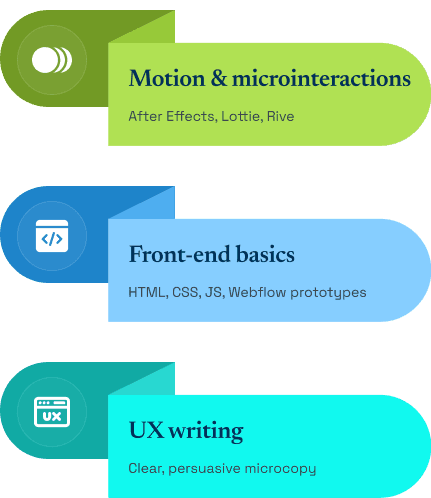 Add Full Stack Design Skills